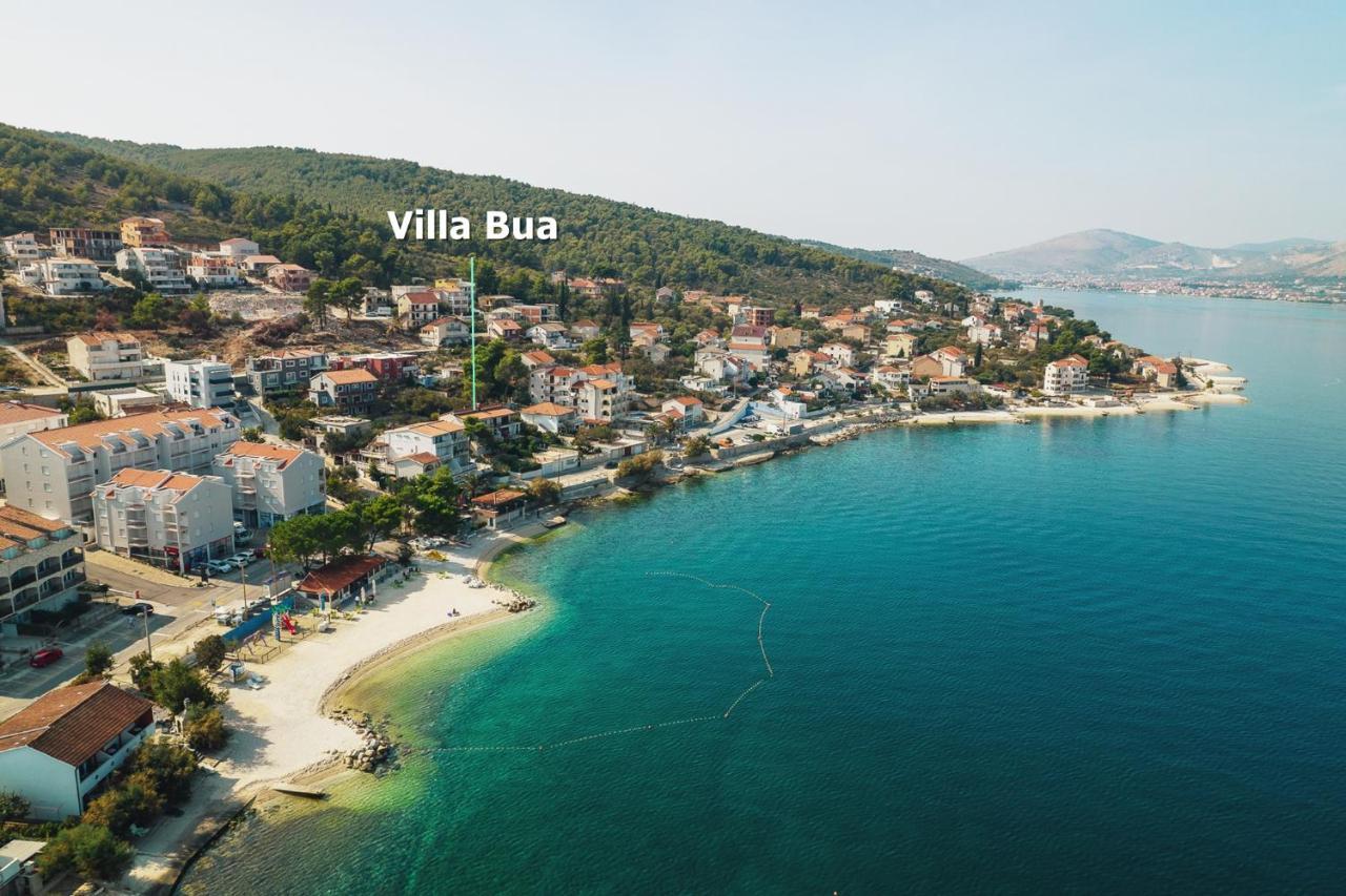 Villa Bua - Beautiful Seafront Apartments トロギール エクステリア 写真